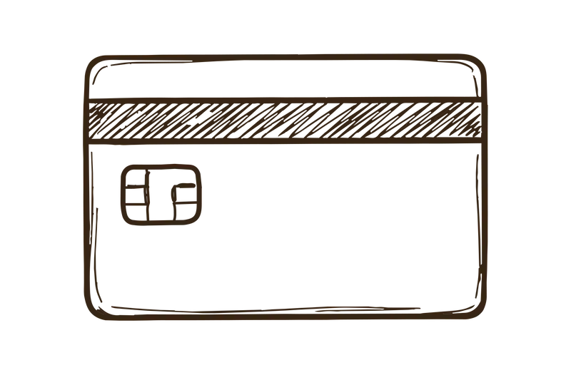 Icon Kreditkarte für Bezahlung