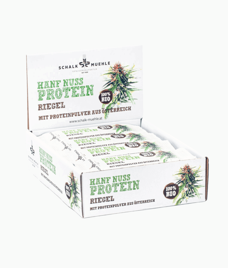 Website Proteinriegel Hanfsamen box h