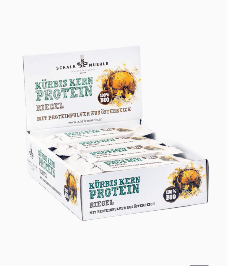 Website Proteinriegel Kuerbiskern Box h