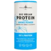 Schalk Mühle Bio Vegan Protein Amino Power, Vorderseite der Dose mit Sonnenblume, Kürbis und Ackerbohne