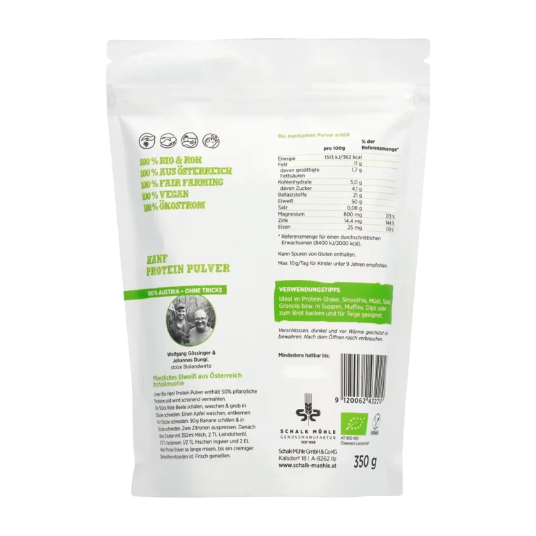 hanf protein pulver B NP
