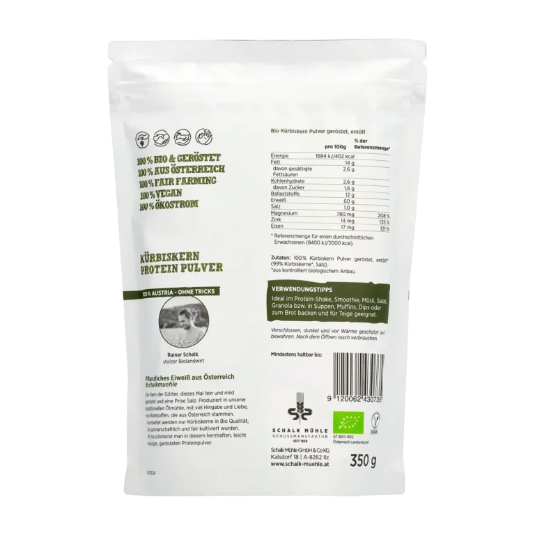 kuerbiskern protein pulver geroestet B NP