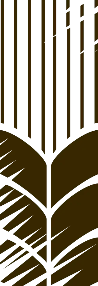 Decorative accent symbol of Schalk Mühle, pointing upwards